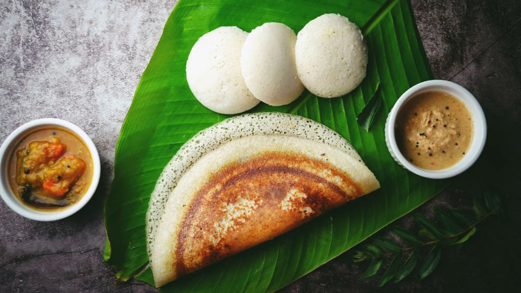 Idli-Dosa with Sambar – Tamil Nadu