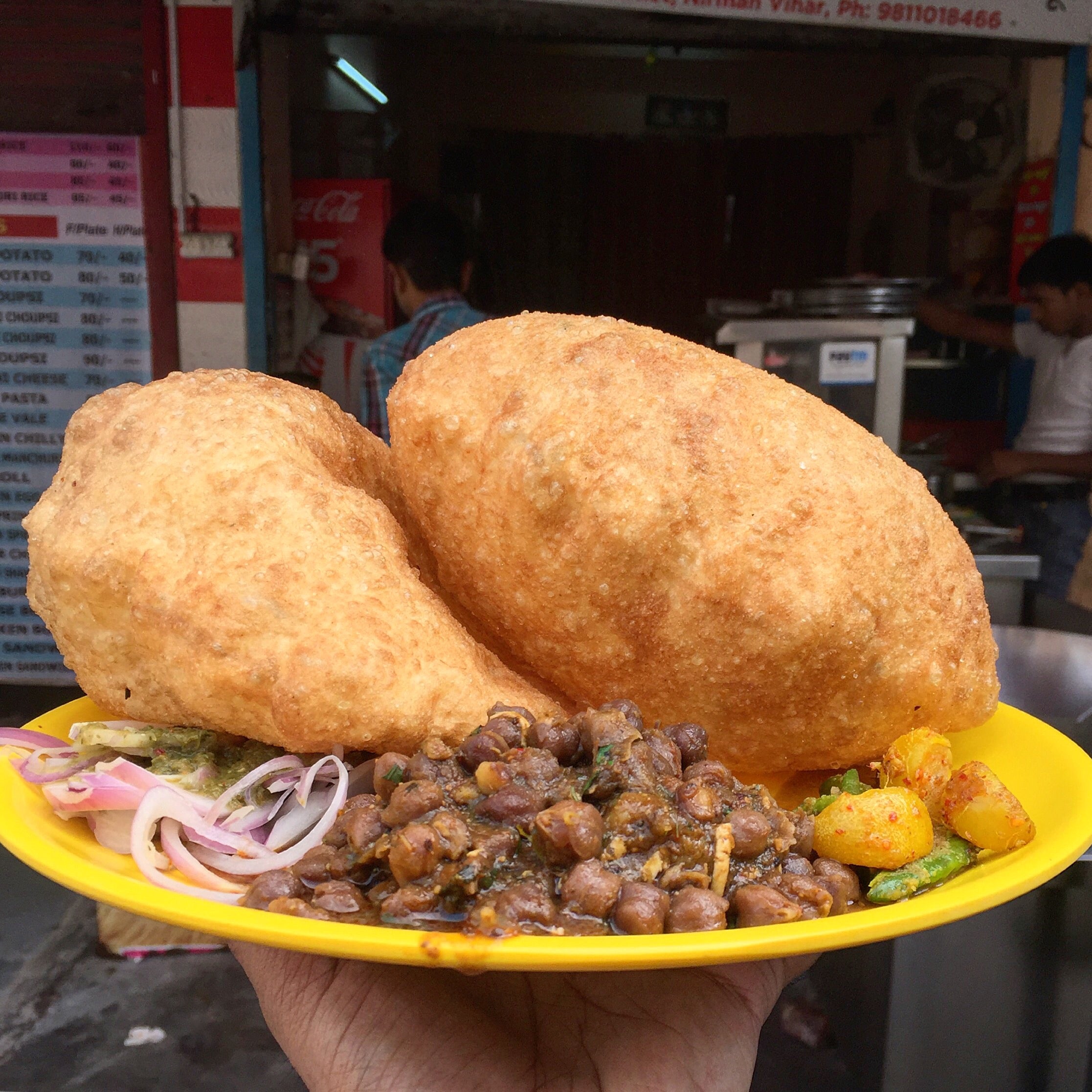 Chole Bhature – Delhi